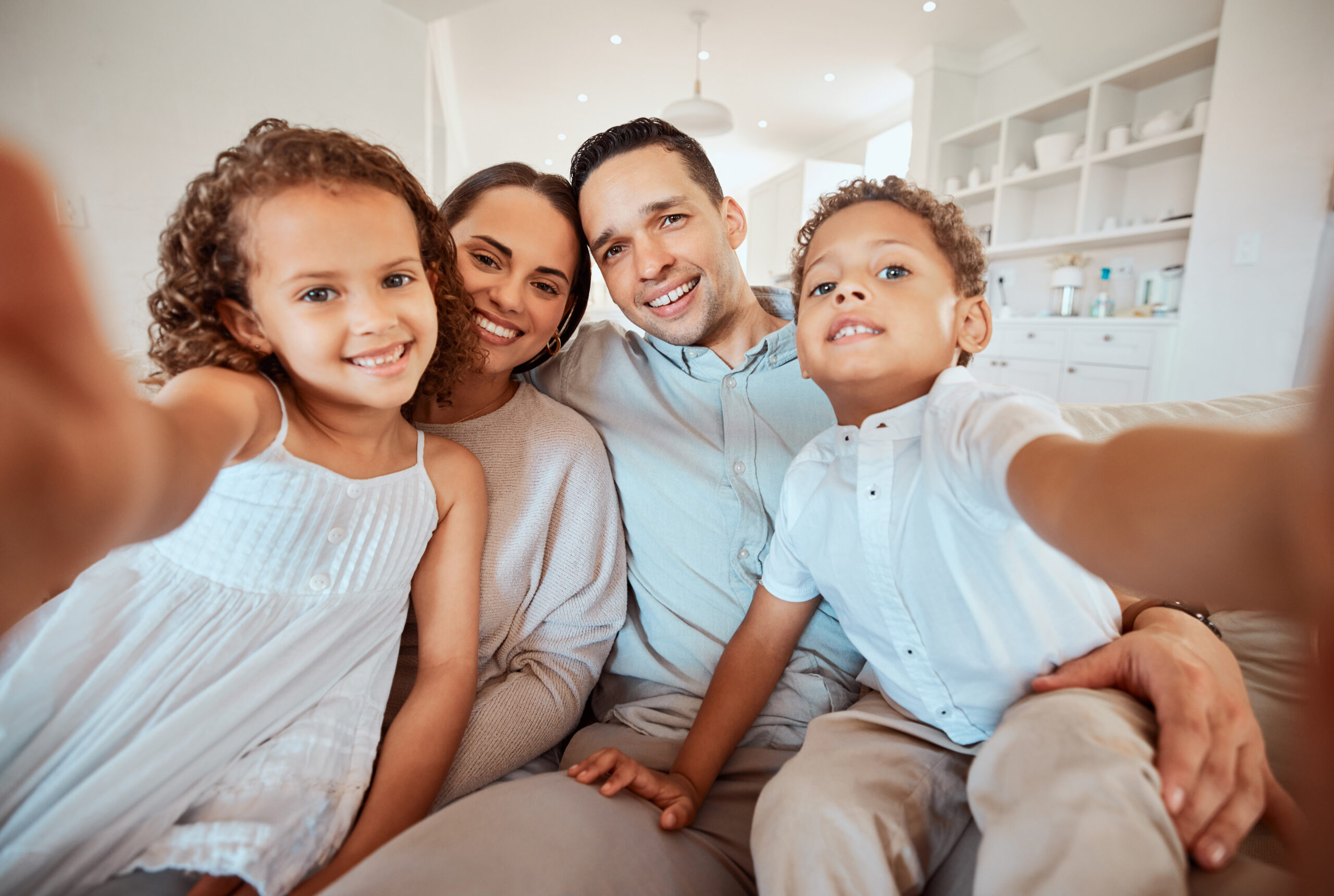 selfie-happy-family-portrait-kids-with-parents-home-care-love-bonding-together-face-mother-father-take-picture-with-children-photography-memory-relax-with-siblings